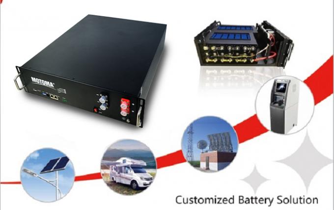 오프 그리드 태양계를 위한 MOTOMA 재충전이 가능한 LiFePO4 배터리 2