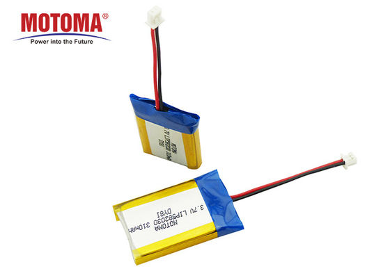 주문 재충전용 의학 리튬 전지, MOTOMA 3.7 V 300mah Lipo 건전지 온라인으로 제조 업체