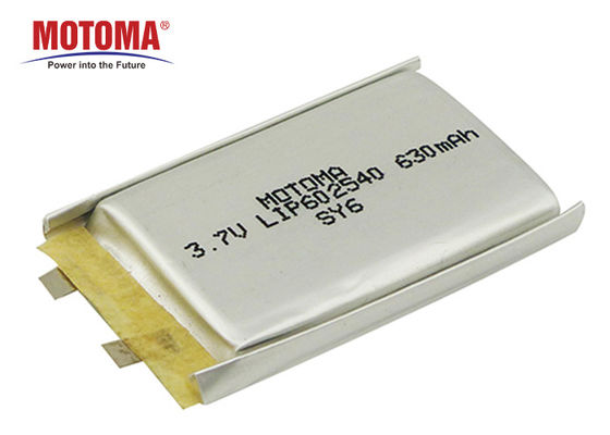 좋은 가격 BIS UN KC 인증서가 있는 630mAh 충전식 리튬 이온 배터리 온라인으로