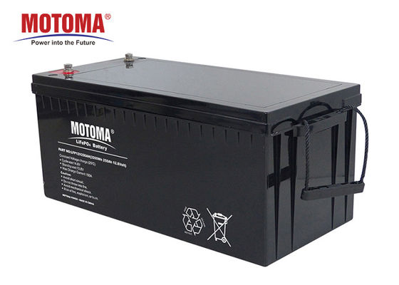 가정용 태양광 시스템을 위한 긴 수명 전원 벽 태양광 12V 250Ah LiFePO4 리튬 배터리