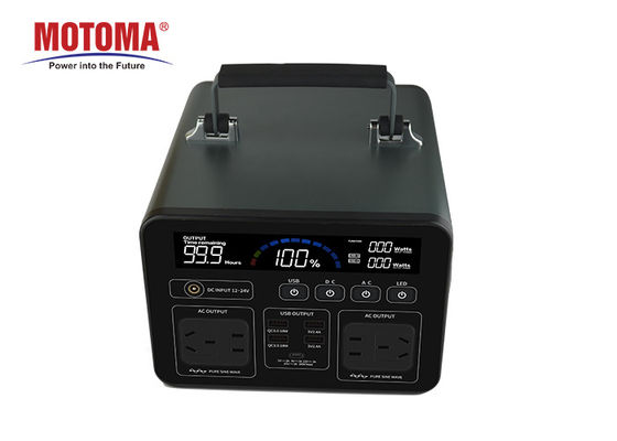 110V/220V AC 12v 15v DC 출력 태양열 입력 시스템으로 휴대용 야영 12v 700wh 발전소