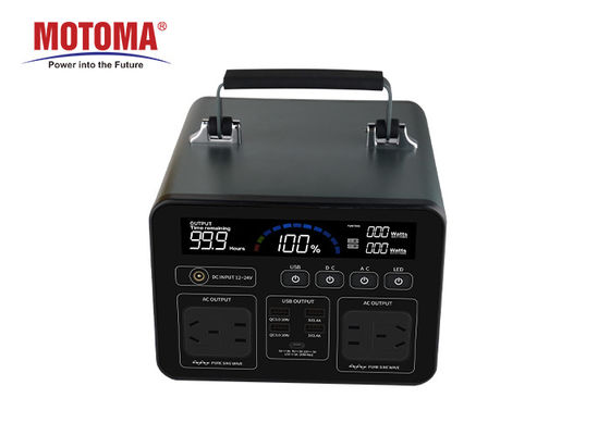 좋은 가격 Motoma 발전소 1200w 1KW AC DC 출력 비상 상황 무선 충전 온라인으로