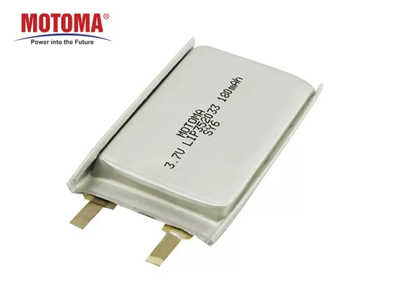 MOTOMA 착용할 수 있는 장치 건전지, 재충전용 3.7 V 180mah Lipo 건전지