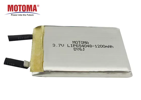 PCB와 NTC PTC로 재충전용 3.7V 1200mAh 리튬 이온 건전지