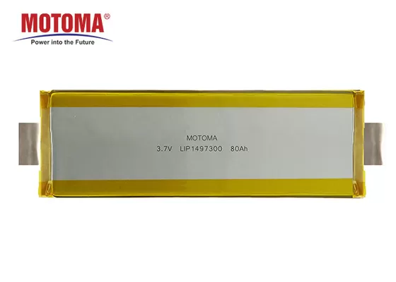 500+ 타임즈 지 싸이클 수명과의 충전식 리튬 리포 배터리 3.7V LIP1497300 80Ah